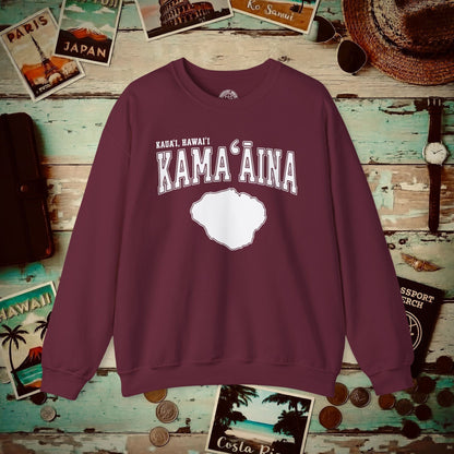 Classic University (Kamaaina Edition), Kauai, Hawaii Crewneck Maroon / S
