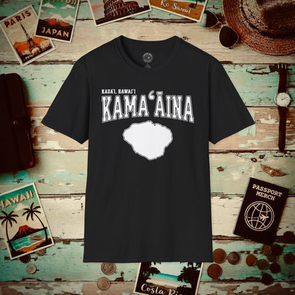 Classic University (Kamaaina Edition), Kauai, Hawaii T-Shirt Black / S