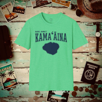 Classic University (Kamaaina Edition), Kauai, Hawaii T-Shirt Heather Irish Green / S
