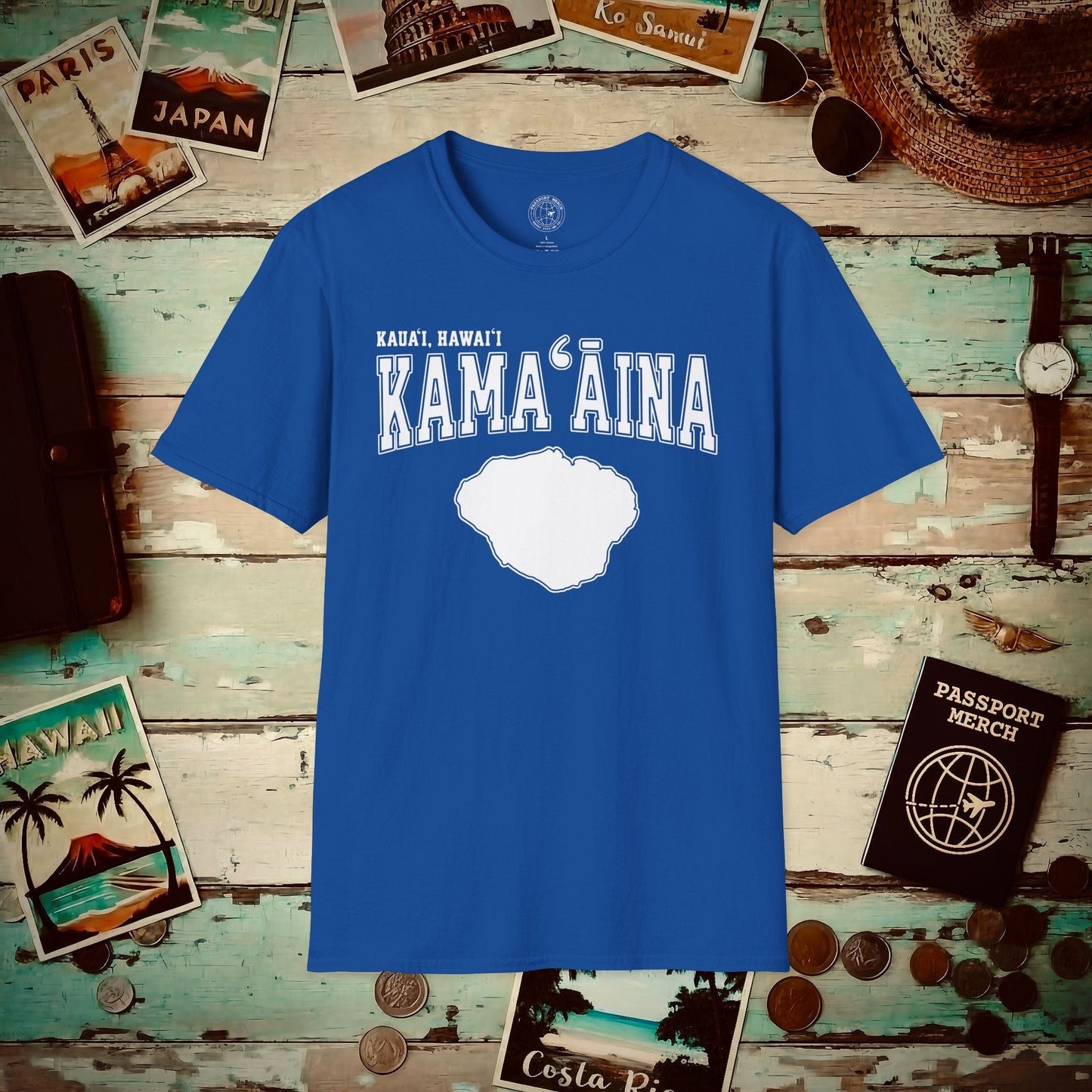 Classic University (Kamaaina Edition), Kauai, Hawaii T-Shirt Royal / S