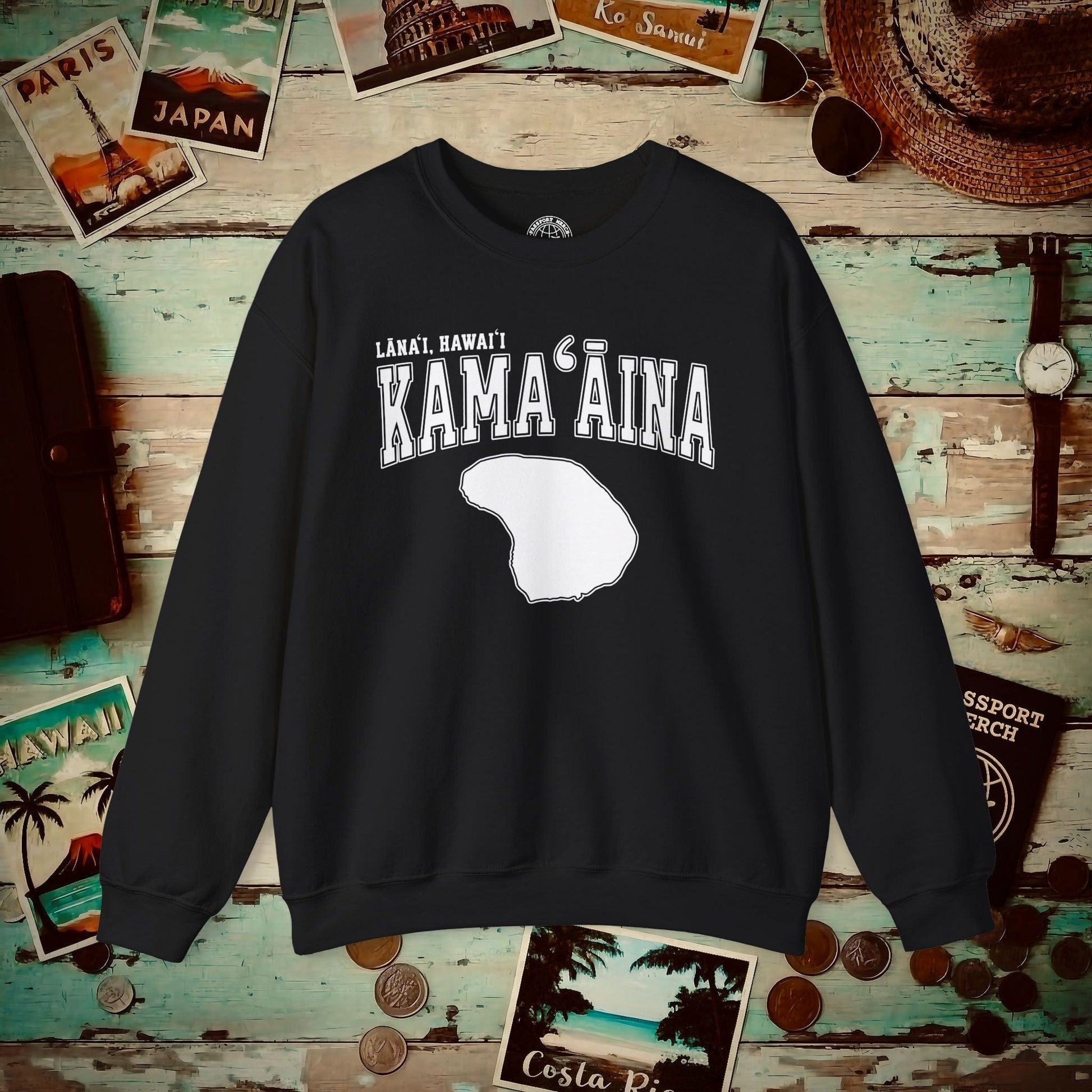 Classic University (Kamaaina Edition), Lanai, Hawaii Crewneck Black / S