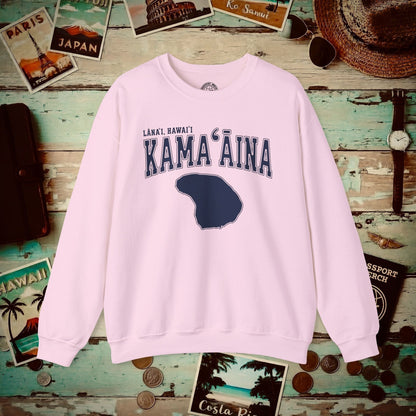 Classic University (Kamaaina Edition), Lanai, Hawaii Crewneck Light Pink / S