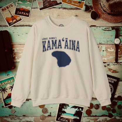 Classic University (Kamaaina Edition), Lanai, Hawaii Crewneck Sand / S