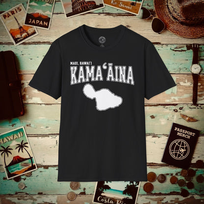Classic University (Kamaaina Edition), Maui, Hawaii T-Shirt Black / S