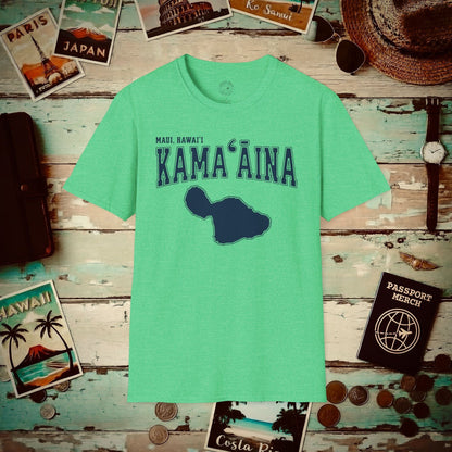 Classic University (Kamaaina Edition), Maui, Hawaii T-Shirt Heather Irish Green / S