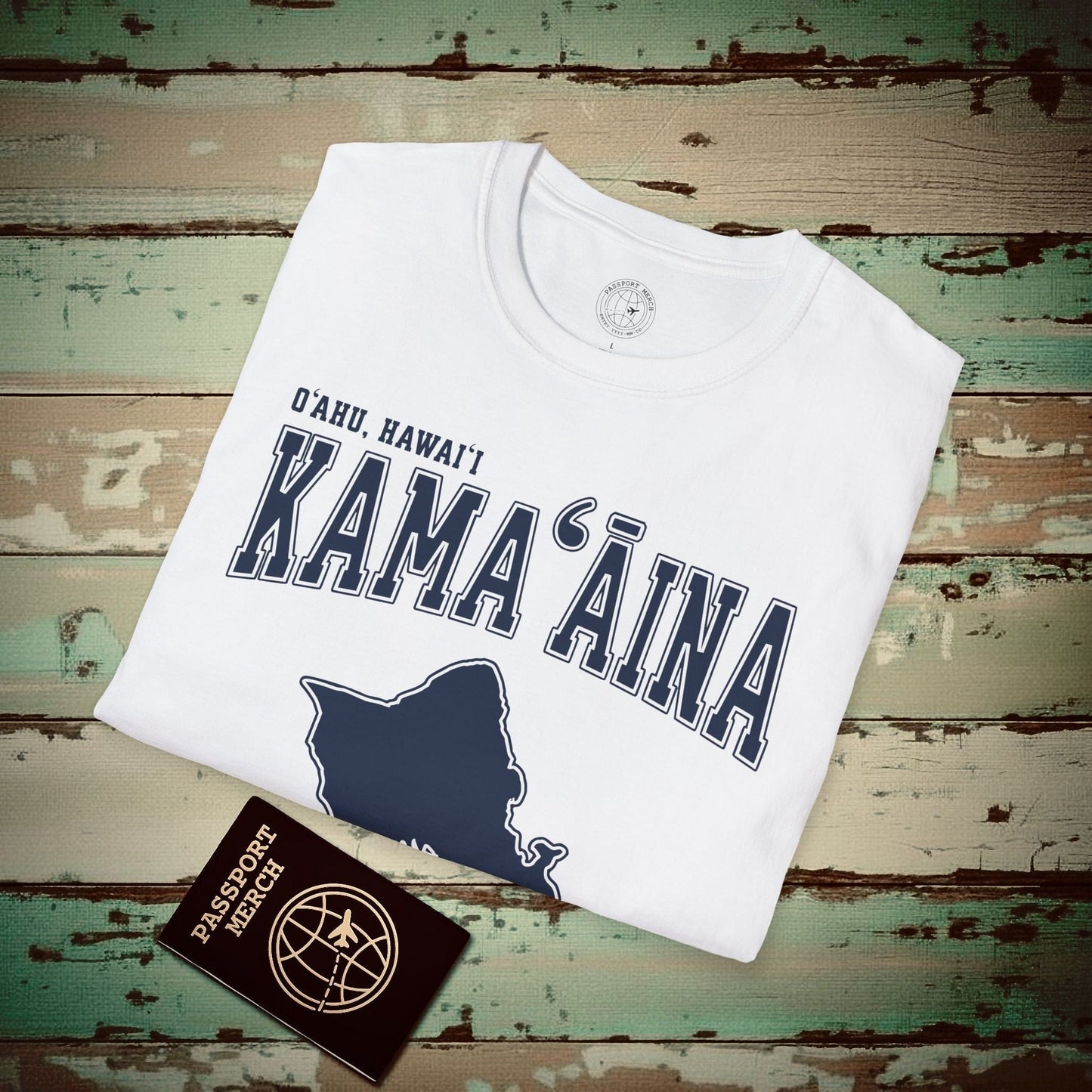 Classic University (Kamaaina Edition), Oahu, Hawaii T-Shirt White / S