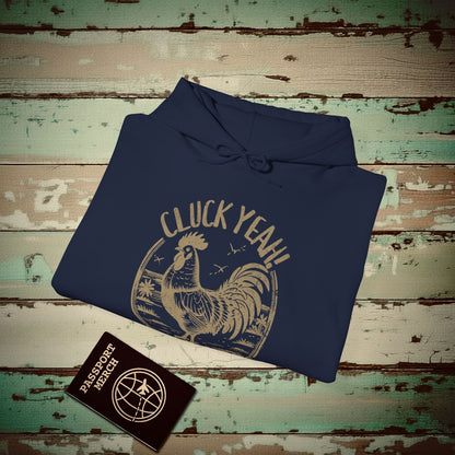 Cluck Yeah! Hawaii Hoodie Navy / S