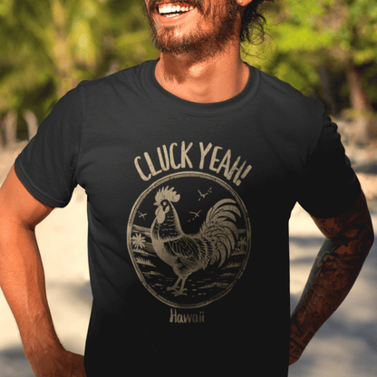 Cluck Yeah! Hawaii T-Shirt Black / S