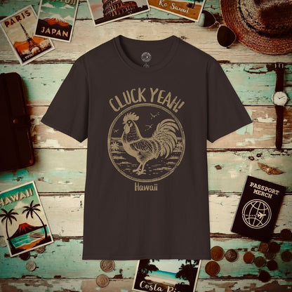Cluck Yeah! Hawaii T-Shirt Dark Chocolate / S