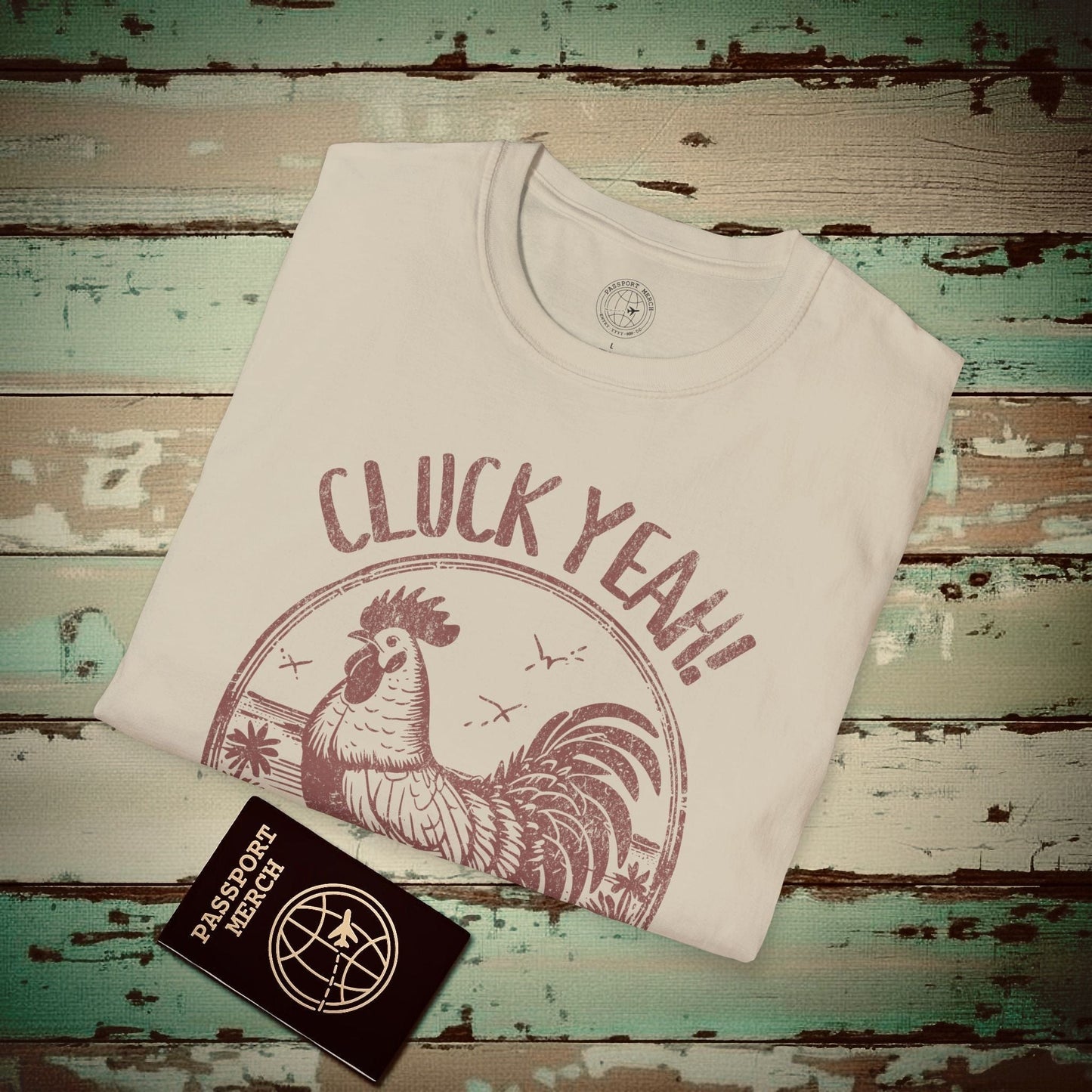 Cluck Yeah! Hawaii T-Shirt Sand / S