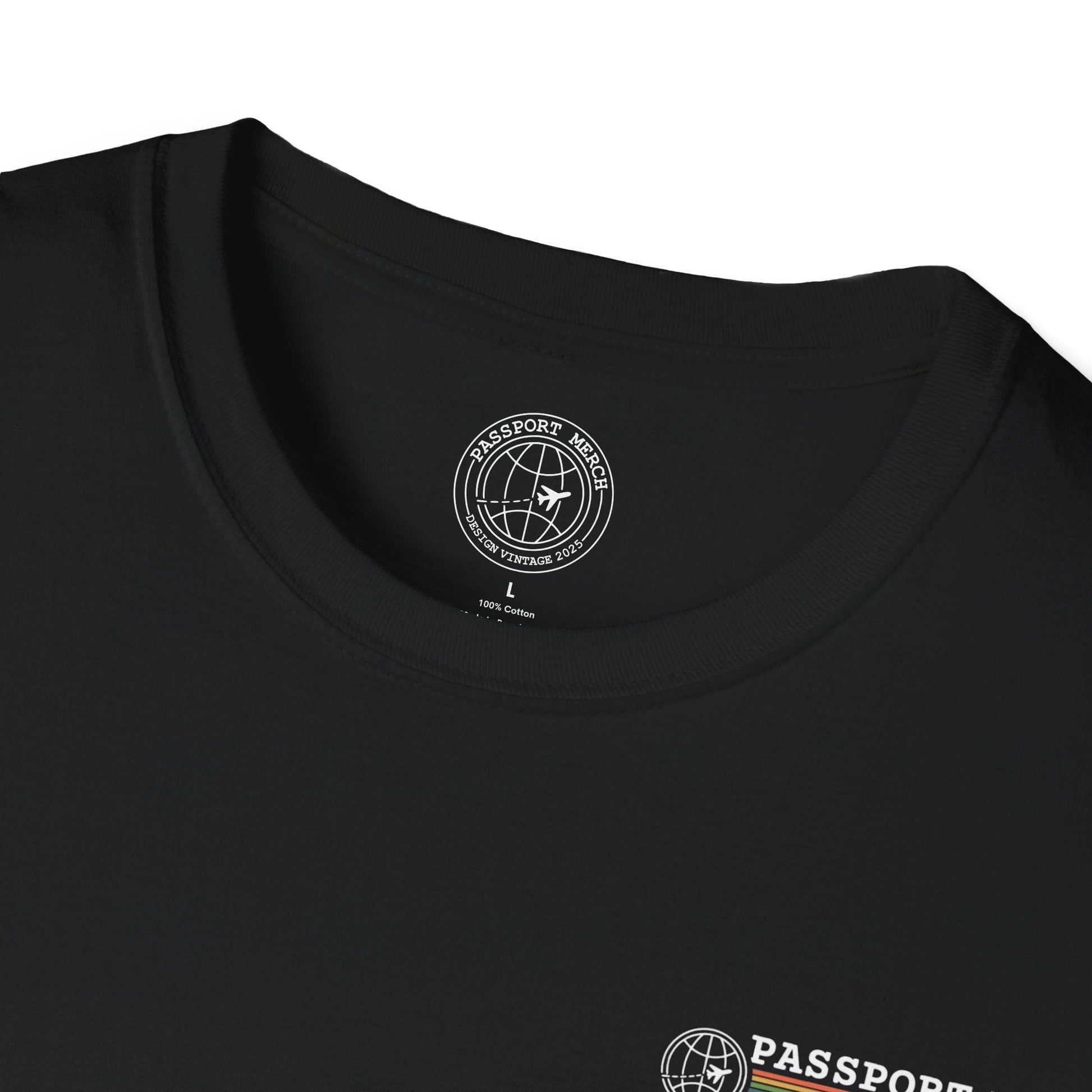 Co-Pilot Aviator Cat Back Print T-Shirt
