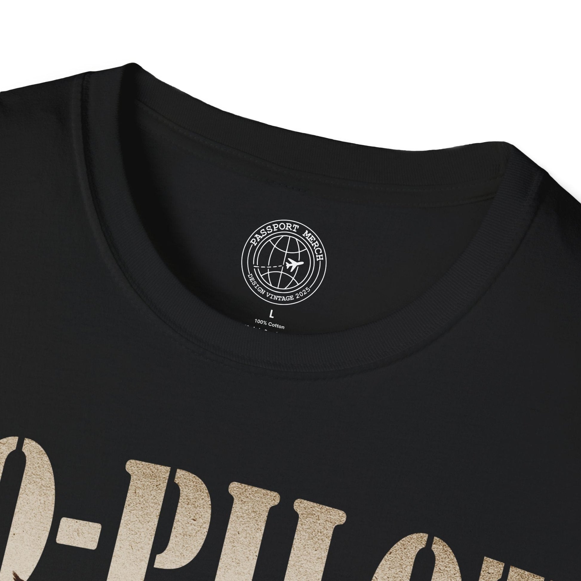 Co-Pilot Aviator Cat T-Shirt