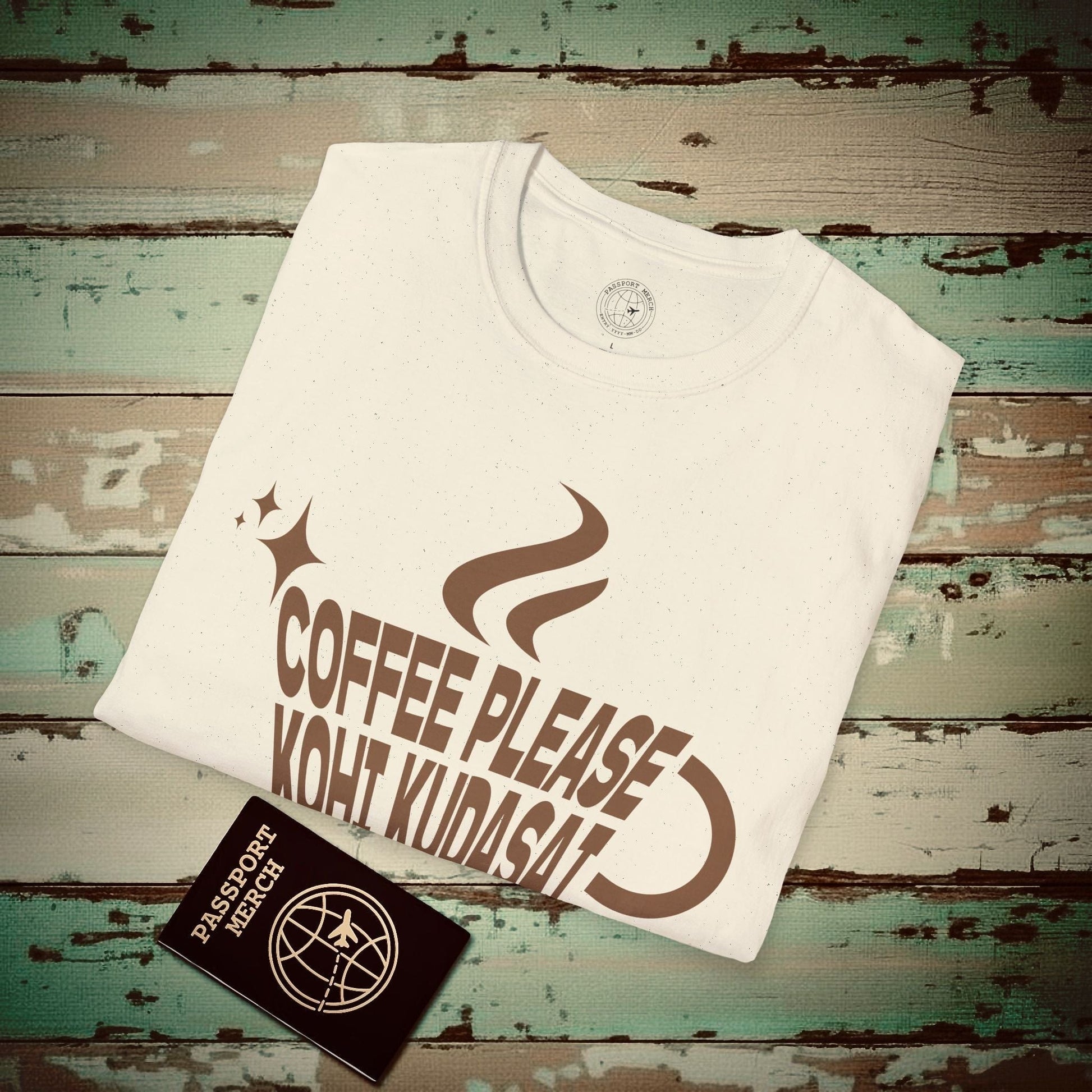Coffee Please. Kohi Kudasai. Japan T-Shirt Natural / S