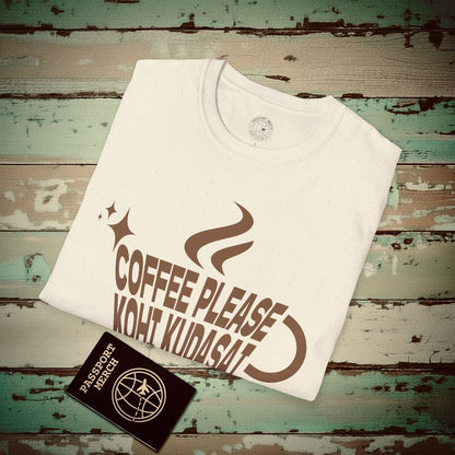 Coffee Please. Kohi Kudasai. Japan T-Shirt Natural / S