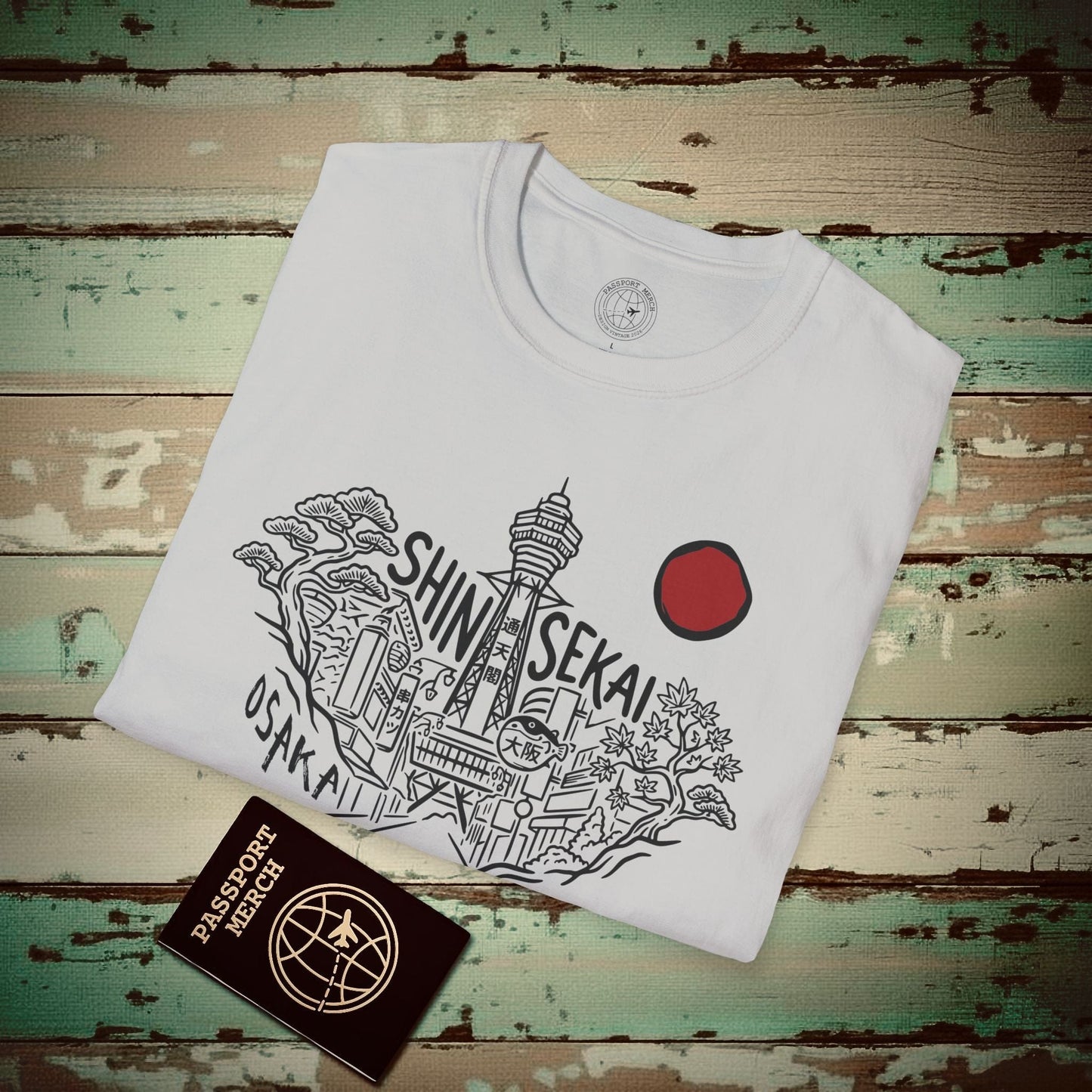 Copy of Japan Flow T-Shirt Ice Grey / S