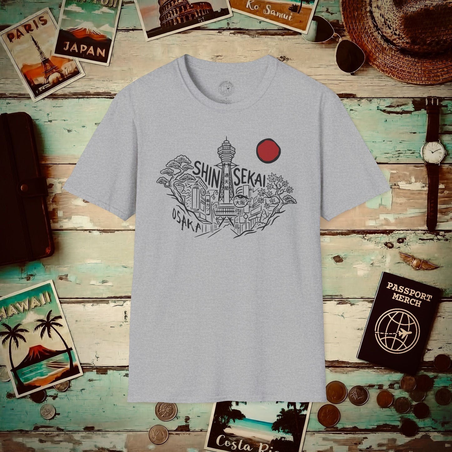 Copy of Japan Flow T-Shirt Sport Grey / S