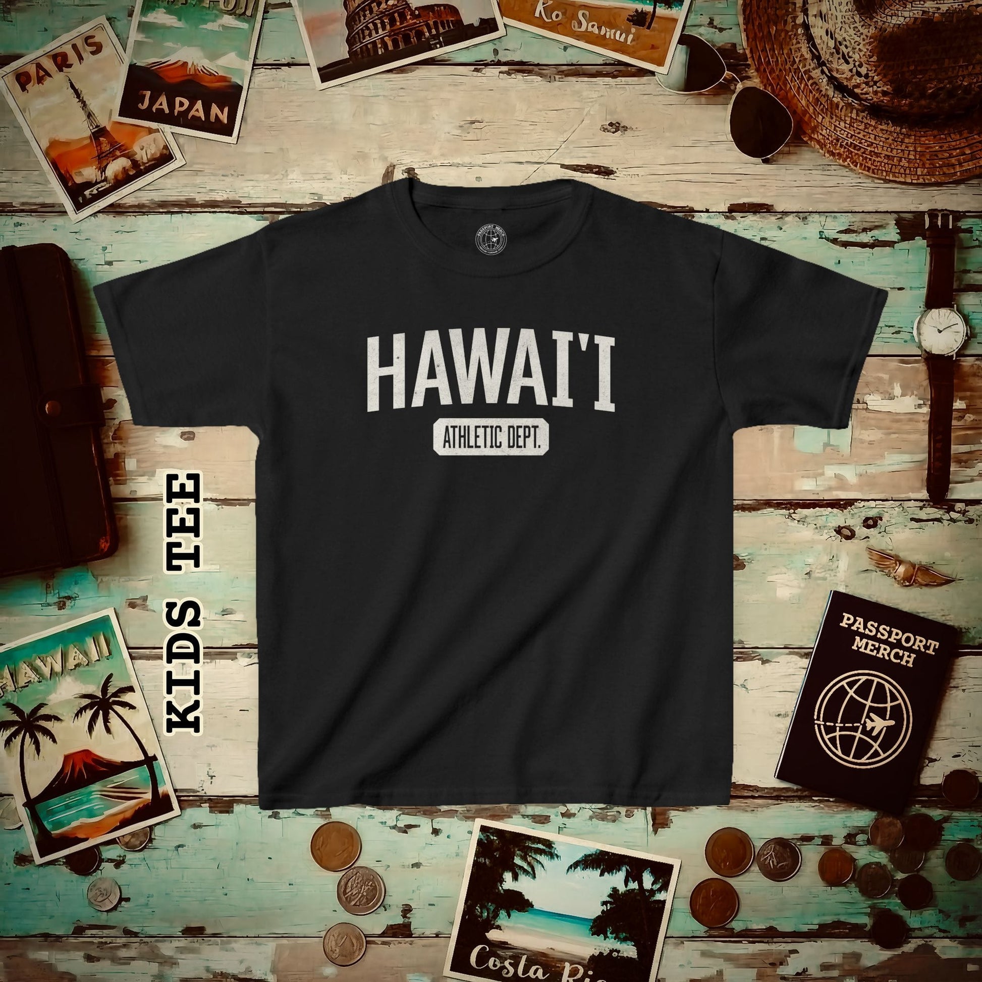 Copy of Loco Moco All Star, Hawaii Kids Tee XS / Black