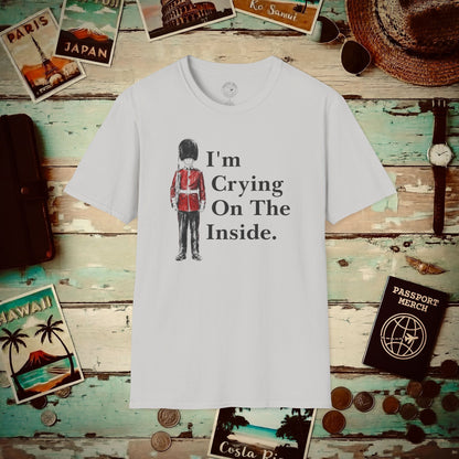 Crying on the Inside, England T-Shirt Ice Grey / S