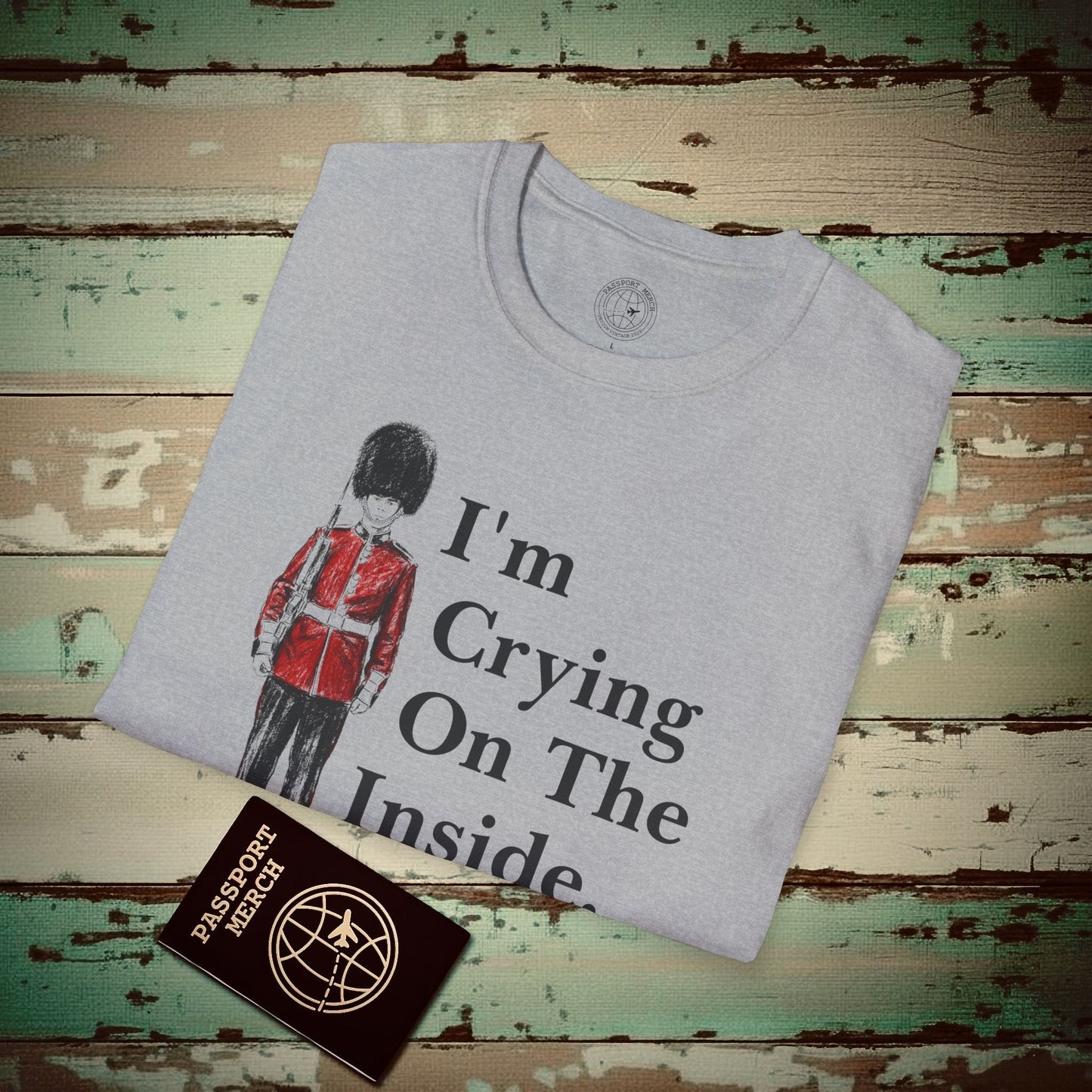 Crying on the Inside, England T-Shirt Sport Grey / S