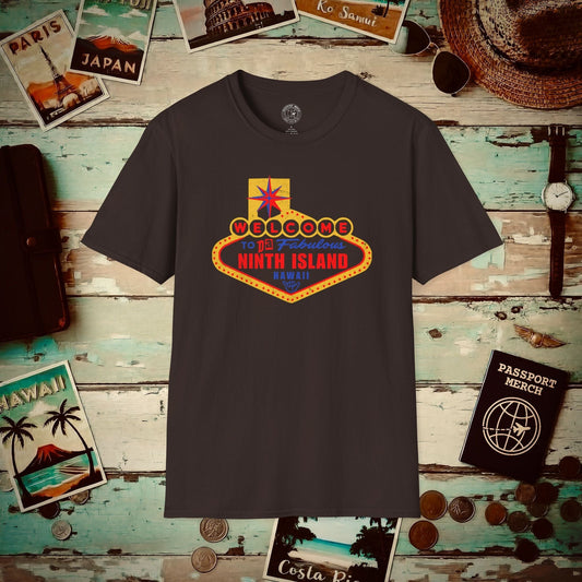 Da Fabulous Ninth Island, Hawaii (and Nevada) T-Shirt Dark Chocolate / S