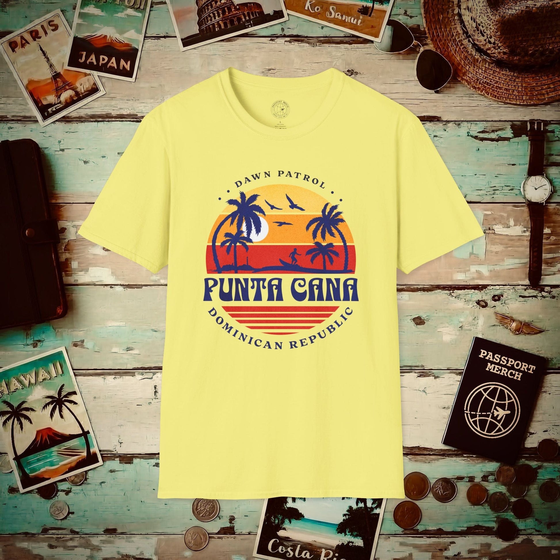 Dawn Patrol, Punta Cana Dominican Republic T-Shirt Cornsilk / S