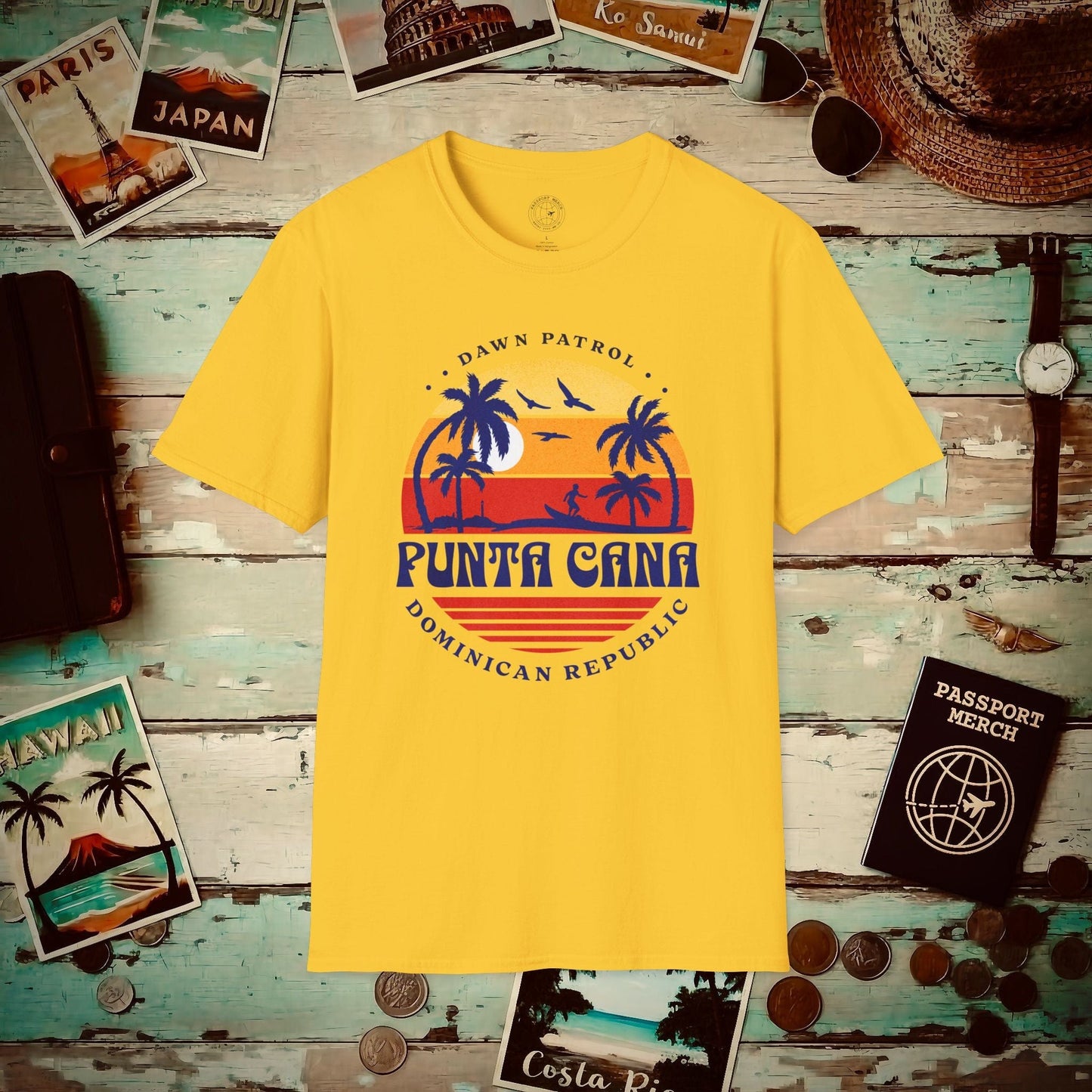 Dawn Patrol, Punta Cana Dominican Republic T-Shirt Daisy / S