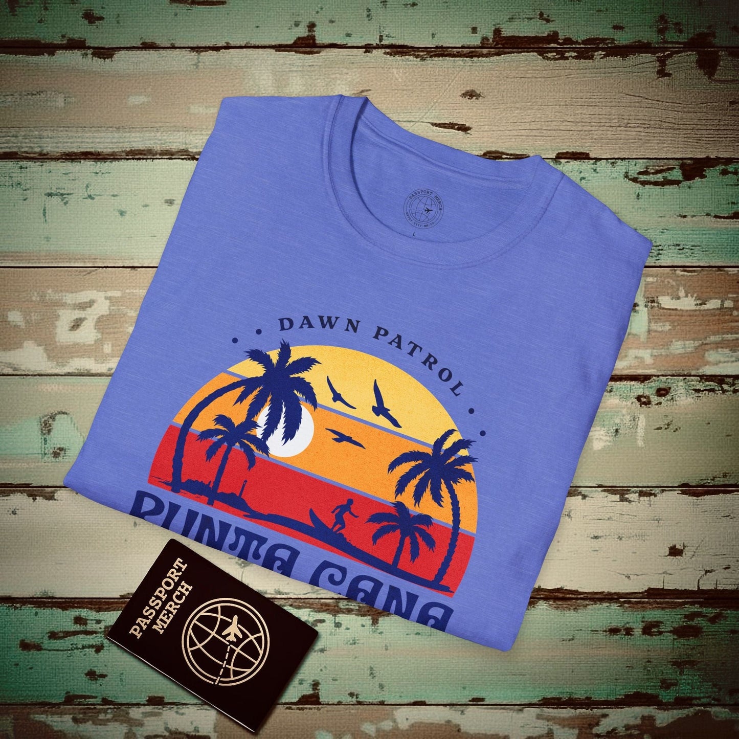 Dawn Patrol, Punta Cana Dominican Republic T-Shirt Heather Royal / S