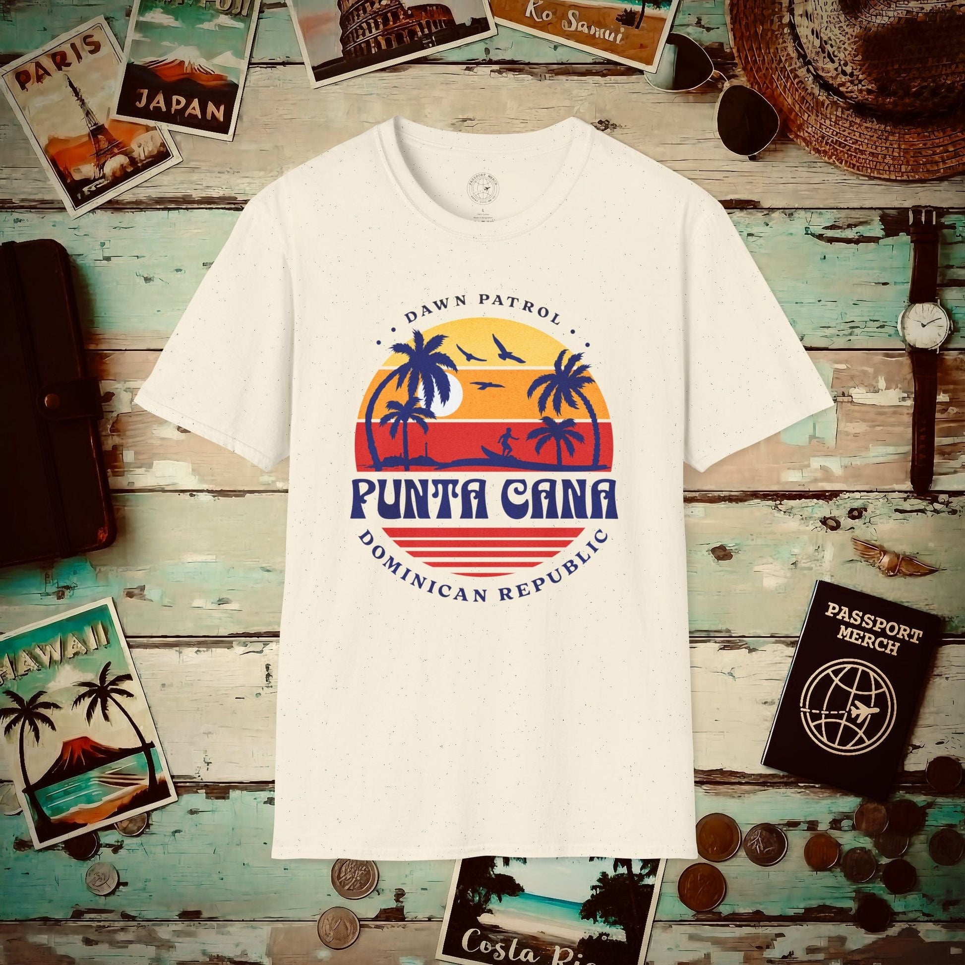 Dawn Patrol, Punta Cana Dominican Republic T-Shirt Natural / S