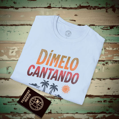 Dimelo Cantando Dominican Republic T-Shirt Light Blue / S