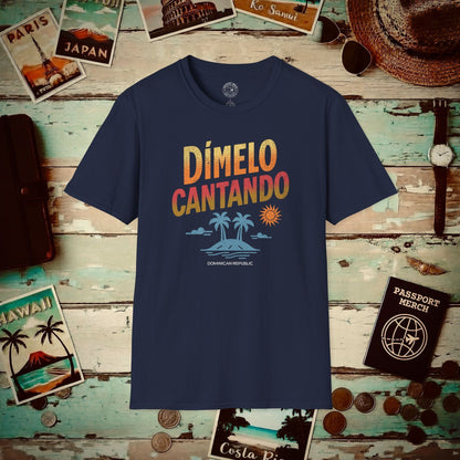 Dimelo Cantando Dominican Republic T-Shirt Navy / S