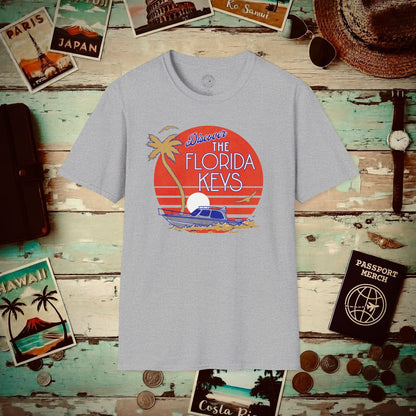 Discover The Florida Keys T-Shirt Sport Grey / S