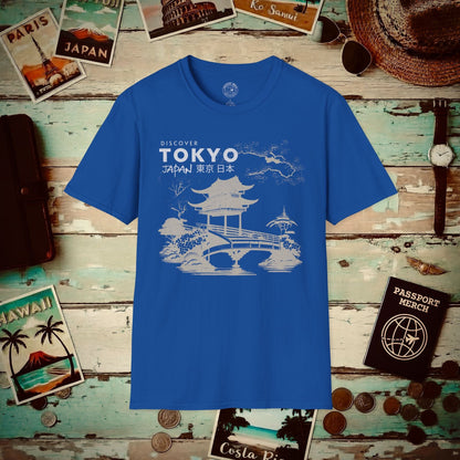 Discover Tokyo Japan T-Shirt Royal / S