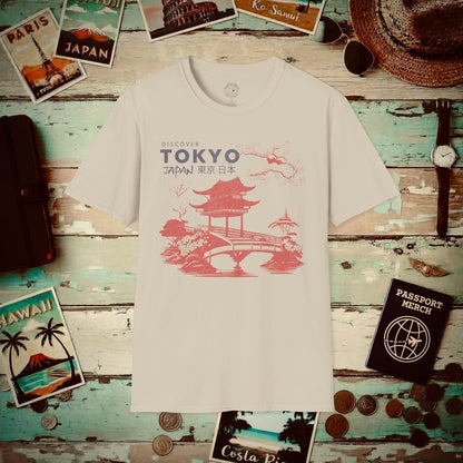 Discover Tokyo Japan T-Shirt Sand / S