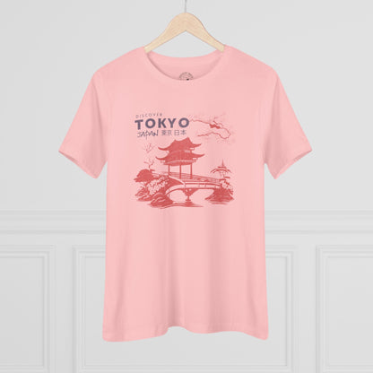 Discover Tokyo Japan, Womens Fit T-Shirt Pink / S