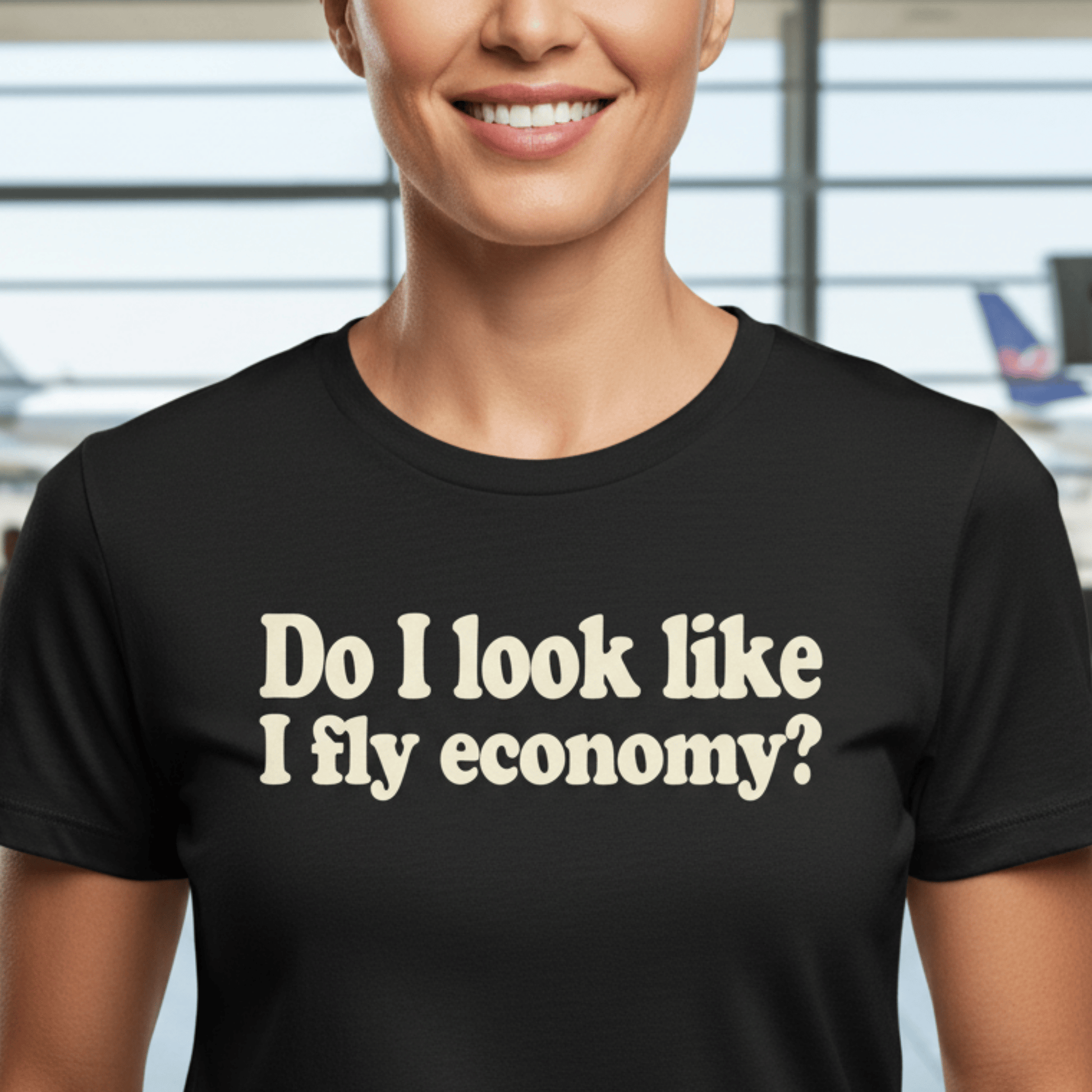 Do I Look Like I Fly Economy? T-Shirt