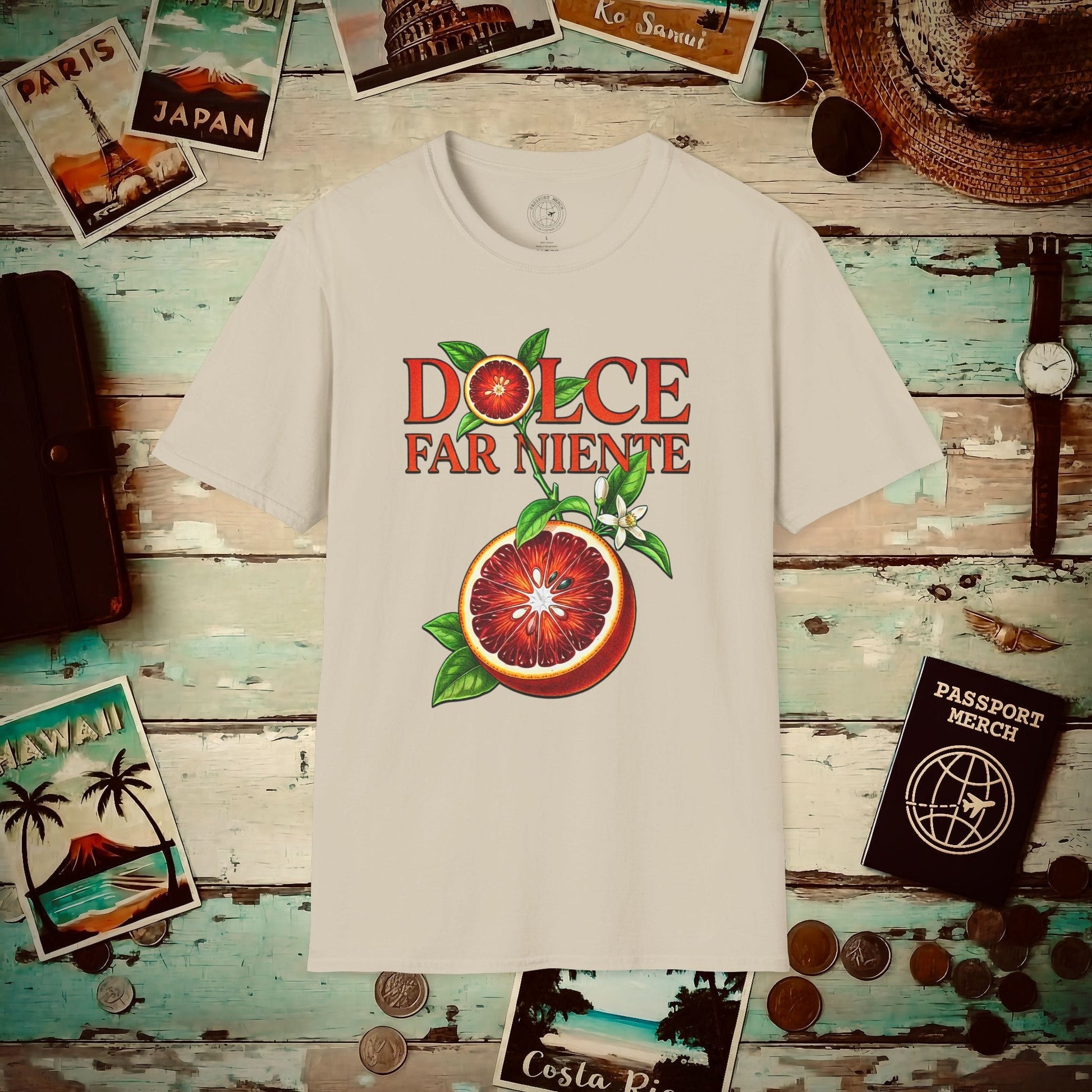 Dolce Sicilian Blood Orange, Italy T-Shirt Sand / S