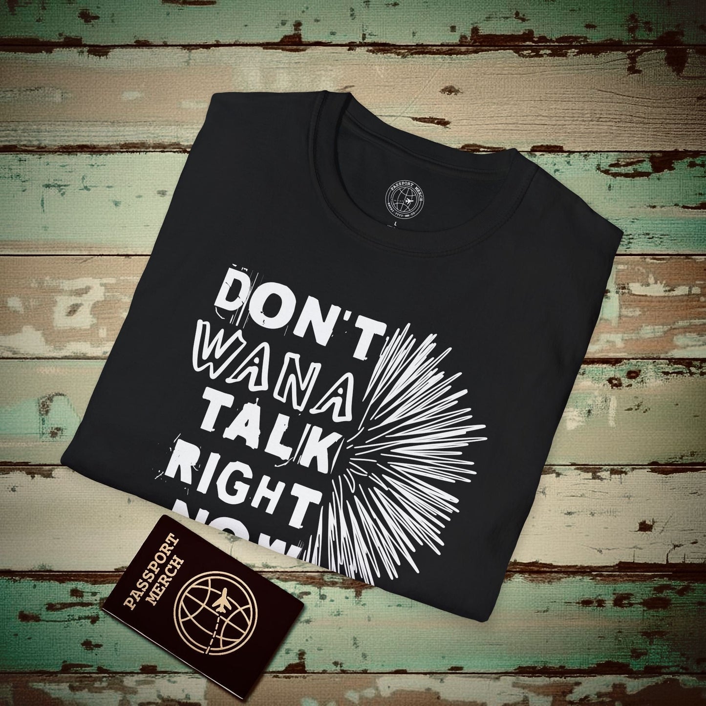 Don't Wana Talk Right Now, Hawaii T-Shirt Black / S