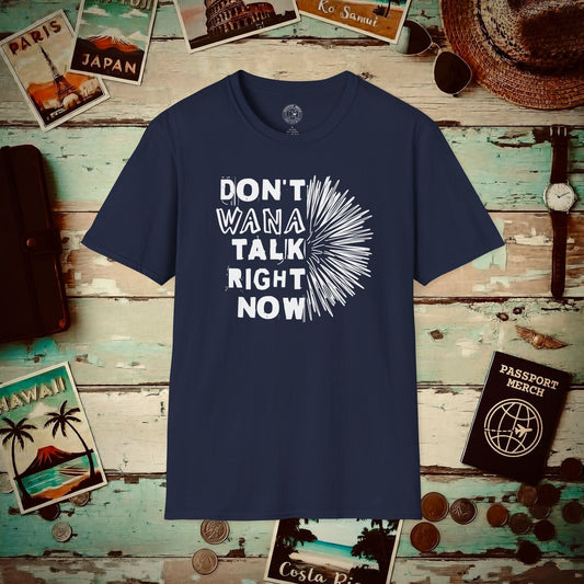 Don't Wana Talk Right Now, Hawaii T-Shirt Navy / S