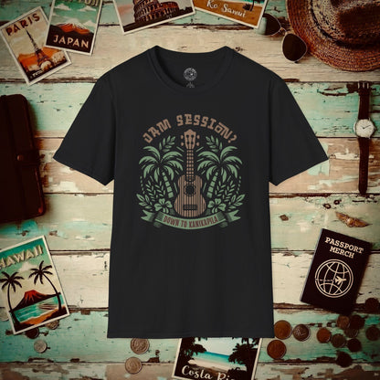 Down To Kanikapila, Hawaii T-Shirt Black / S