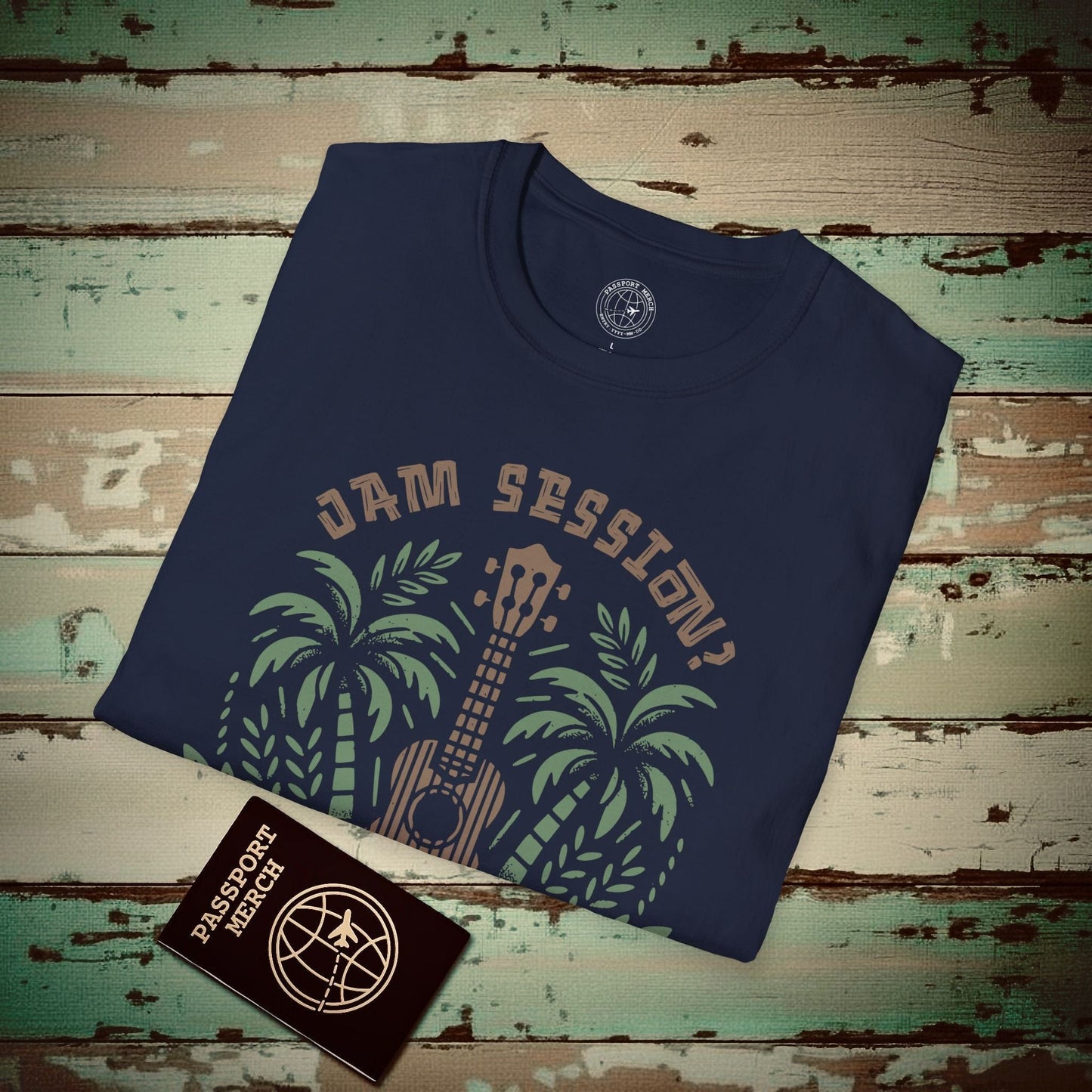 Down To Kanikapila, Hawaii T-Shirt Navy / S