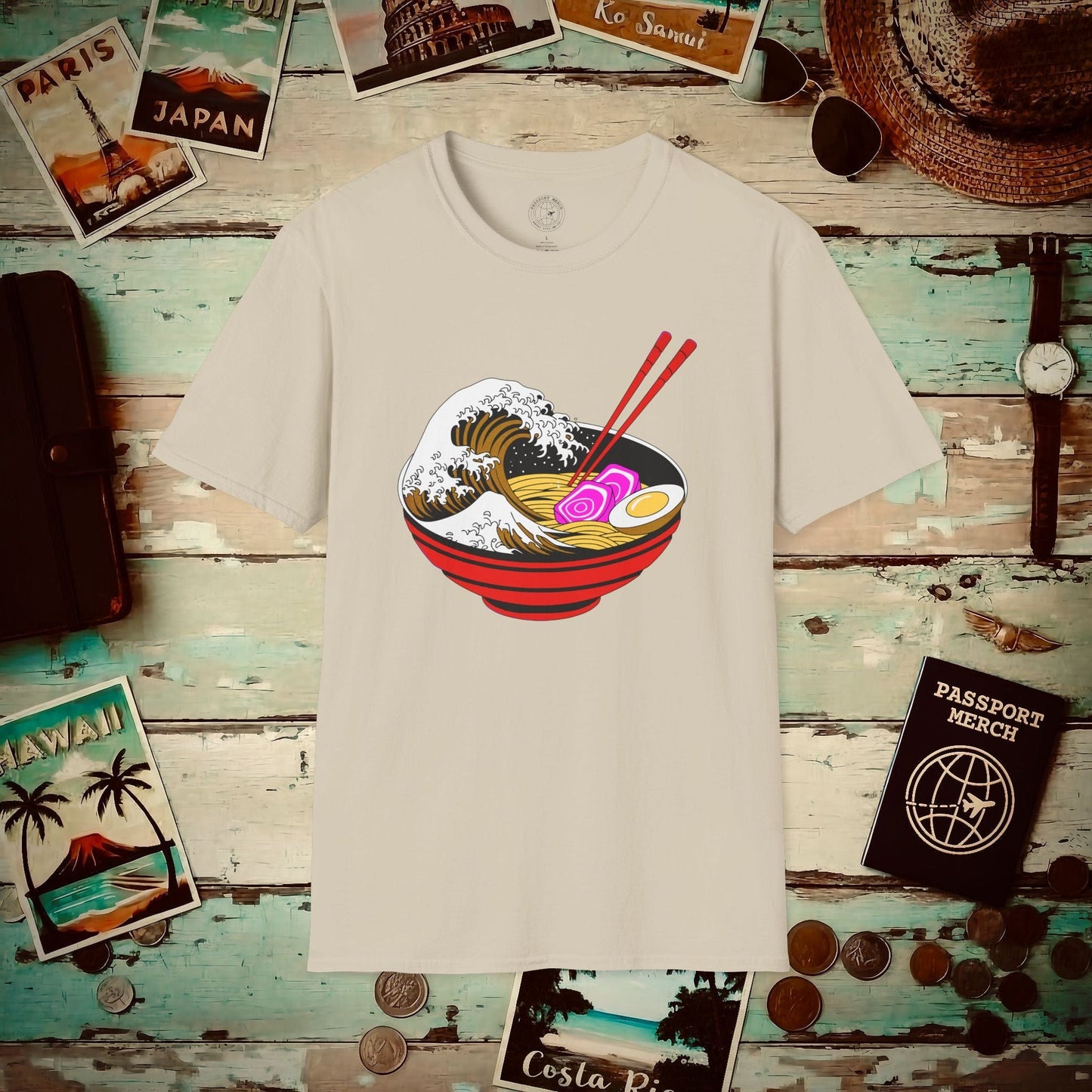Eating Ramen in Japan Be Like T-Shirt Sand / S