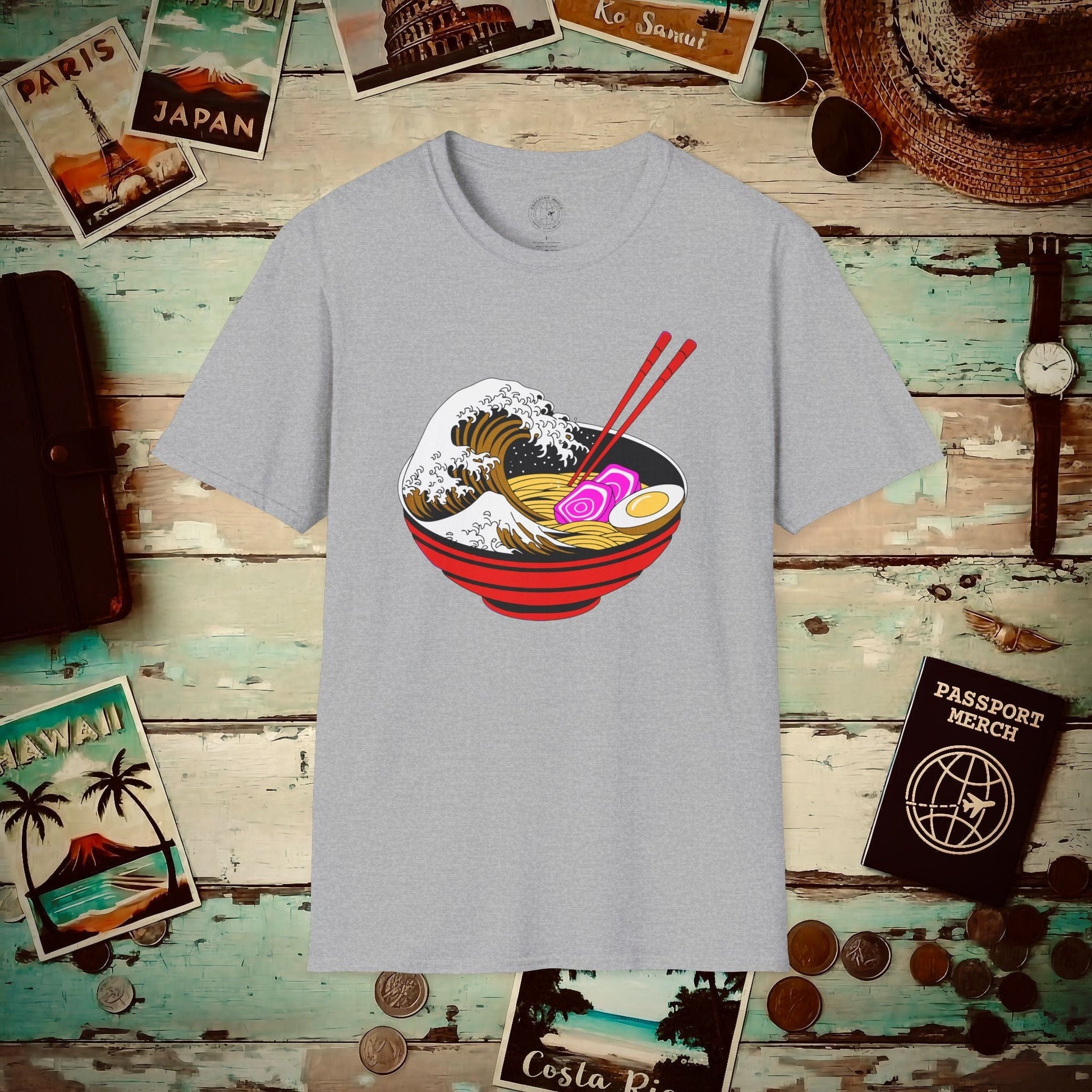 Eating Ramen in Japan Be Like T-Shirt Sport Grey / S