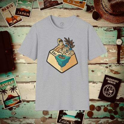 Escape Key To... Greece T-Shirt Sport Grey / S