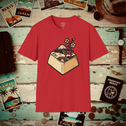 Escape Key To... Japan T-Shirt Red / S