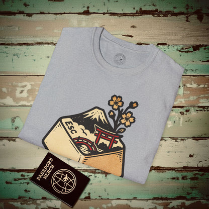 Escape Key To... Japan T-Shirt Sport Grey / S