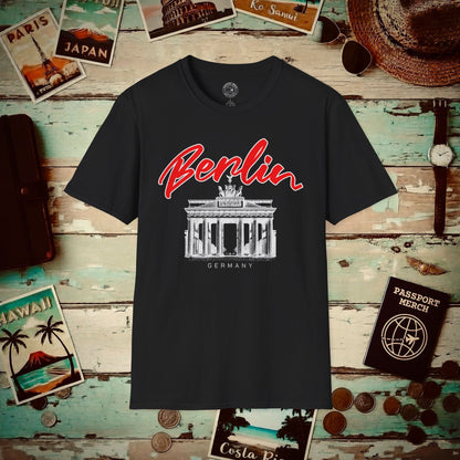 Explore Berlin Germany T-Shirt Black / S