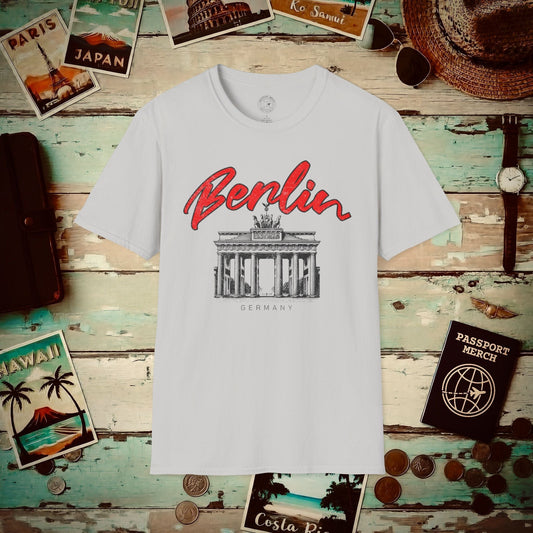 Explore Berlin Germany T-Shirt Ice Grey / S
