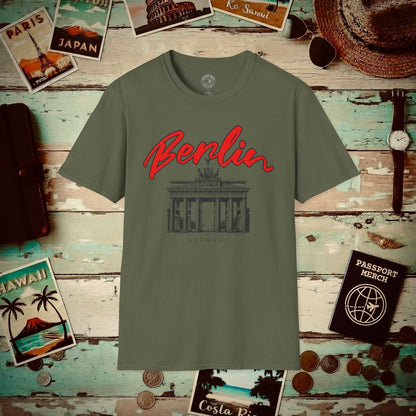 Explore Berlin Germany T-Shirt Military Green / S
