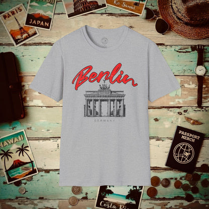 Explore Berlin Germany T-Shirt Sport Grey / S
