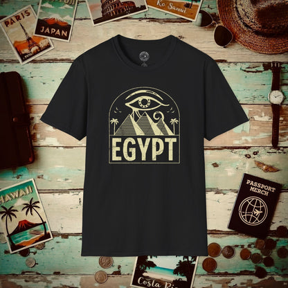 Eye Over Egypt T-Shirt Black / S